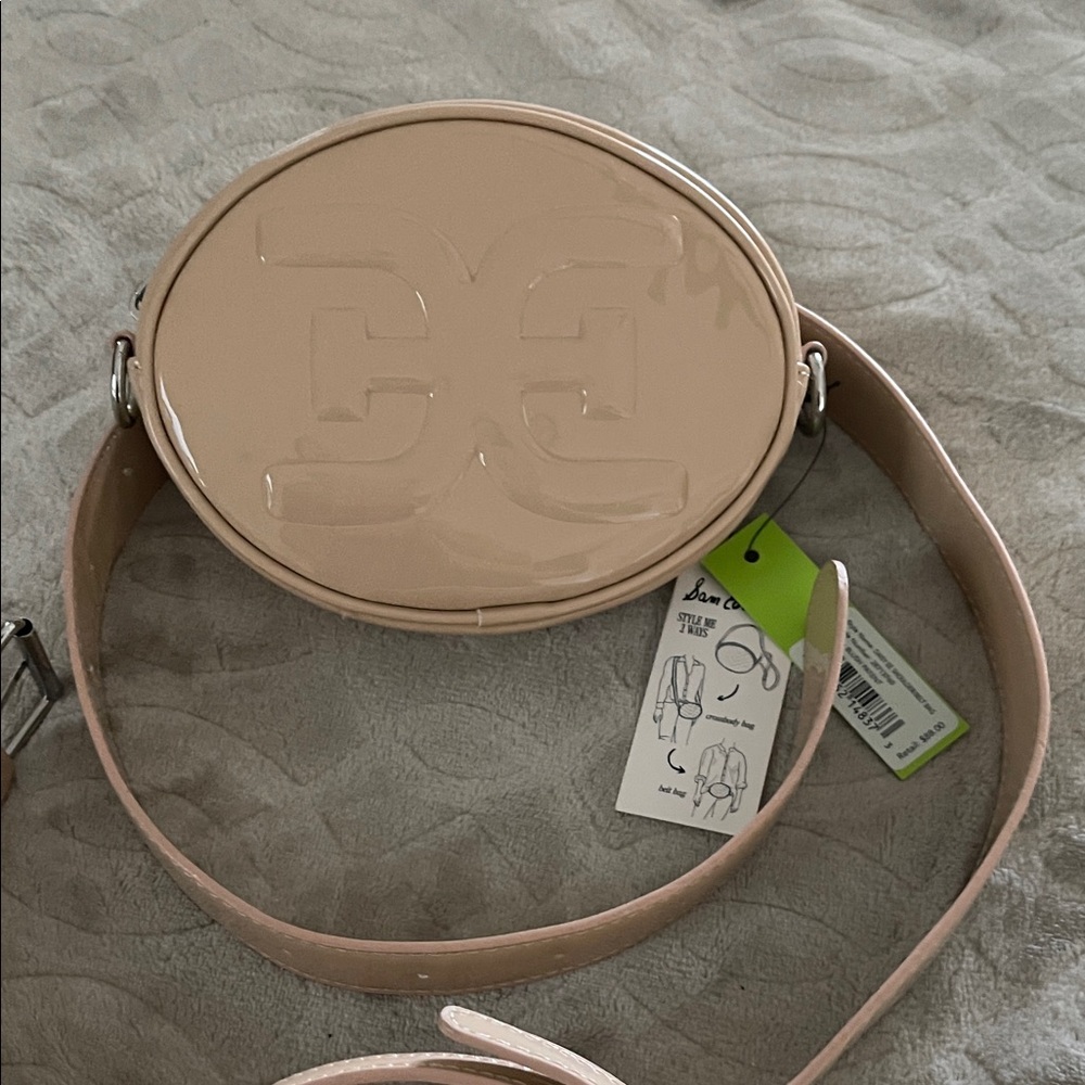 NEW Elegant Nude Sam Edelman Crossbody/Belt Bag